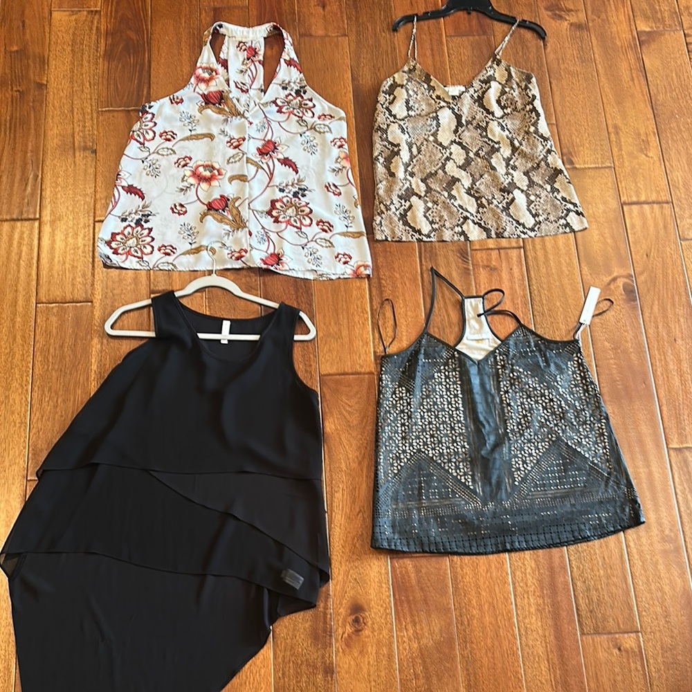 Bundle of Sleeveless Tank Tops